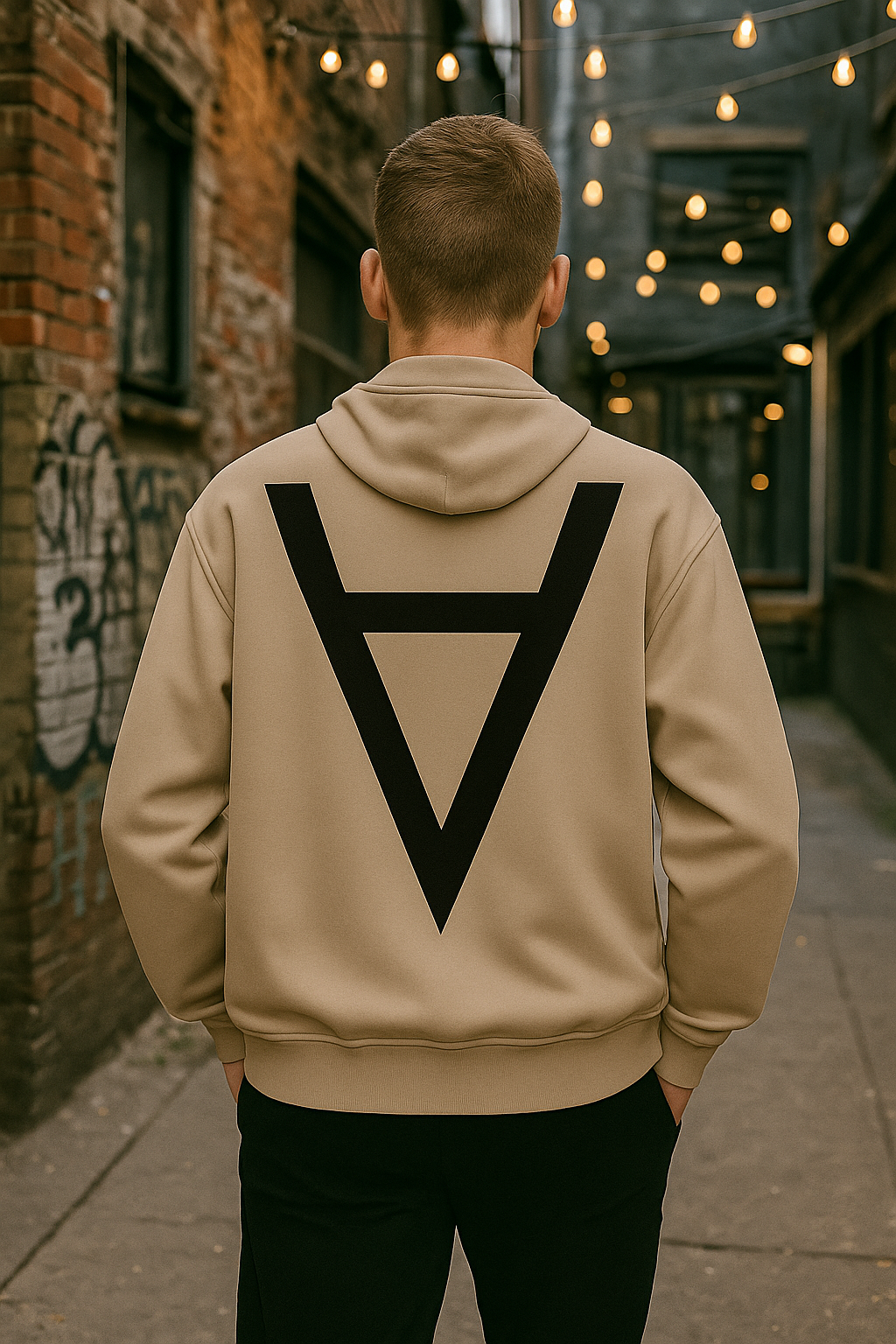 Oversize Fleeced Hoodie